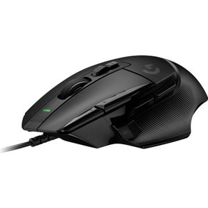 Logitech G G502 X (Bedraad), Muis, Zwart