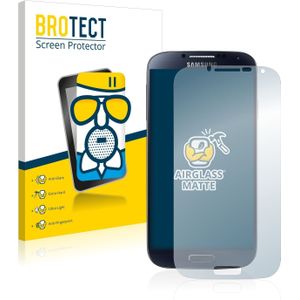 BROTECT AirGlass Matte kogelwerende glasfolie (1 Stuk, Galaxy S4), Smartphone beschermfolie