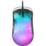 Mars Gaming - Mmglow Gamingmuis - Zwart - 12800 DPI - Ultralicht