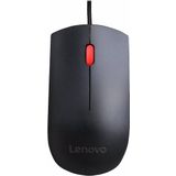 Lenovo - MOUSE USB - Optisch - Zwart - Ergonomisch Ontwerp