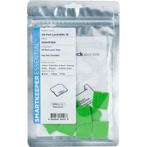 Micro SD Port Blocker - Groen - 10 Stuks