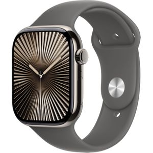 Apple Horloge serie 10 (46 mm, Titanium, 4G, S/M), Sporthorloges + Smartwatches