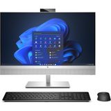 HP EliteOne 870 G9 All-in-One Touchscreen PC, 68,6 cm (27"), Quad HD, Intel Core™ i5, 16 GB, D (Intel Core i5-14500, 16 GB, 512 GB), PC, Zilver