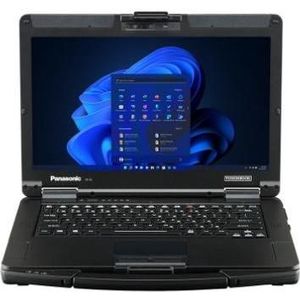 Panasonic Toughbook 55 MK3 Intel Core™ i5-1345U Laptop 35,6 cm (14") Touchscreen Full HD 16... (14", 512 GB, 16 GB, DE, Intel Core i5-1345U), Notebook, Zwart