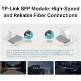 TP-Link TL-SM321A - Netwerk Transceiver Module - 1250 Mbit/s - SFP