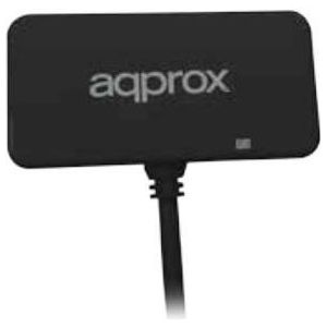 Approx 3 poorten 2.0 + 1 poort USB 3.0 Travel Hub - Hub - 3 x USB 2.0 + 1 x SuperSpeed USB - desktop (USB-C, 4 ports), Docking station + USB-hub