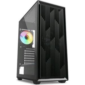 Sharkoon - VK2 RGB - PC Behuizing - Zwart - ATX Tower met RGB-verlichting