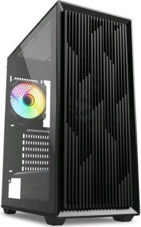 Sharkoon - VK2 RGB - PC Behuizing - Zwart - ATX Tower met RGB-verlichting