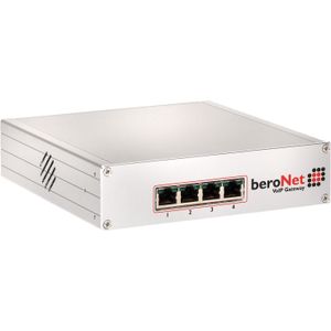 Beronet BF4004S0Box VoIP Gateway ISDN (19 inch rek), Serverkast, Zilver