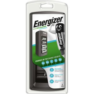 Energizer Herladen Universeel (AA, D, C, 9V, AAA, Lader zonder batterij), Acculader