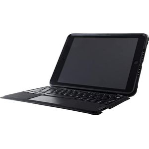 OtterBox Onbeperkt toetsenbord Folio Cover (NL, IPad 7e gen. 2019, iPad 2021 (9e gen)), Tablet toetsenbord, Zwart