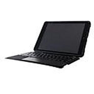 OtterBox Onbeperkt toetsenbord Folio Cover (DE, iPad 2021 (9e gen), IPad 7e gen. 2019), Tablet toetsenbord, Zwart