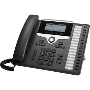 Cisco - IP Phone 7861 - Telefoon - Zwart - Zilver
