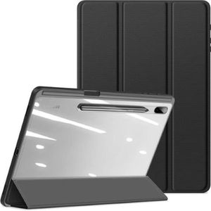 Dux Ducis Toby-serie (Galaxy Tab S8+, Galaxy Tab S7+, Galaxy Tab S7 FE), Tablethoes, Zwart