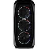 AeroCool - Aero One Mini - PC-Behuizing - Wit - Mini-Toren - Gehard Glas