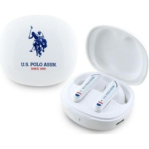 U.S. Polo TWS US Polo DH Logo Bluetooth Koptelefoon - Wit (4 h, Draadloze), Koptelefoon, Wit