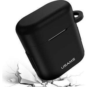 Usams Behuizing voor FreeBuds 2 Pro siliconen zwart BH501FBUS01 USBH501 (Koptelefoon tas), Hoofdtelefoon Tassen + Beschermende Covers, Zwart