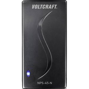 Voltcraft NPS-45-N Notebookvoeding 45 W 9,5 V/DC, 12 V/DC, 15 V/DC, 18 V/DC, 19 V/DC, 20 V/DC, 5 V/DC 3,3 A (45 W), Voeding voor notebooks, Zwart