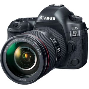 Canon EOS 5D Kit (24 - 105 mm, 30.40 Mpx, Volledig formaat), Camera, Zwart