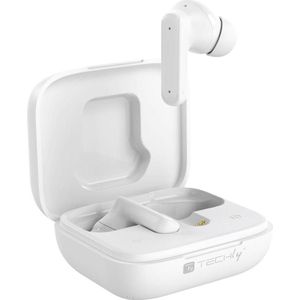 Techly ICC SB-BLT08W (ANC, 120 h, Draadloze), Koptelefoon, Wit
