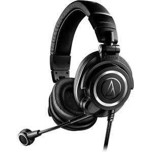 Audio-Technica ATH-M50xSTS (Bedraad), Gaming headset, Zwart