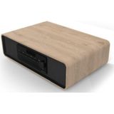 THOMSON - Bluetooth Microsysteem - Hout/Zwart - FM Radio/DAB+/CD/MP3/USB