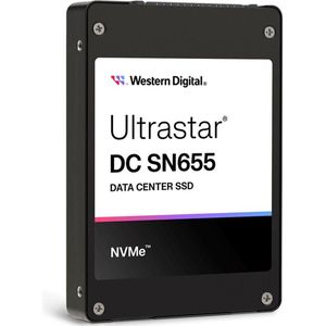 WD Ultrastar DC SN655 SSD U.3 7.68TB PCIE TLC BICS5 TCG (7680 GB, 2.5"), SSD