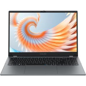 Chuwi Herobook-Plus 15.6 FHD IPS Celeron N4020 8GB SSD 256GB BT Win11 IJzergrijs (15.59", 256 GB, 8 GB, Nummerblok, Intel Celeron N4020), Notebook, Grijs