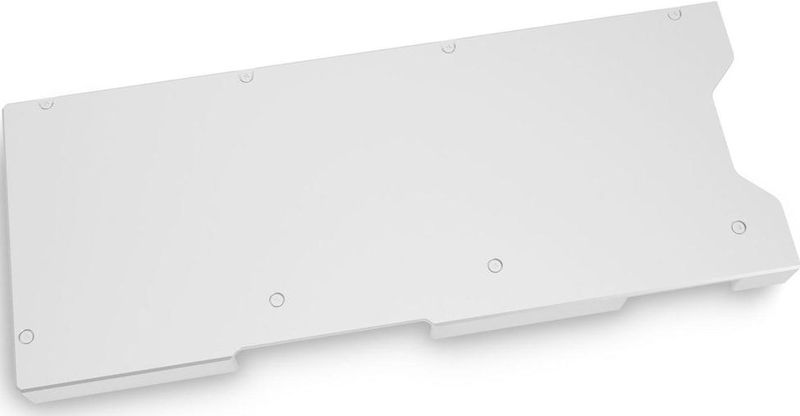 EK-Quantum Vector² XC3 Backplate - Zilver - Aluminium - CNC-geproduceerd