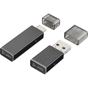 Poly Savi D400 UC Microsoft Teams Certified DECT 1880-1900 MHz Dongle USB-adapter