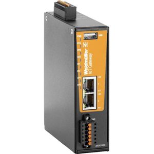 Weidmüller - IOT-GW30 - Router - Zwart - Dual-Core ARM Cortex A9, 600 MHz, 4 GB Flash, 1 GB RAM, IP20