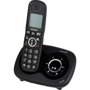 Alcatel XL595B Comfort dect telefoon Single Voice met oproepblokfunctie en antwoordapparaat