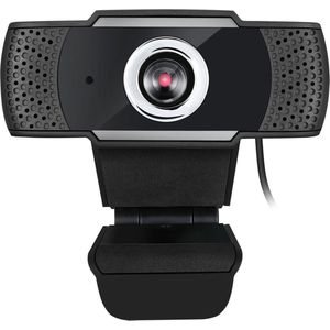 Adesso CyberTrack H4 Webcam - 1080p - Met Microfoon - Zwart/Grijs