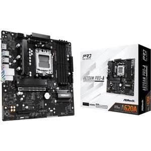 AsRock A620AM Pro-A - Moederbord - mATX - HDMI/DP - DDR5