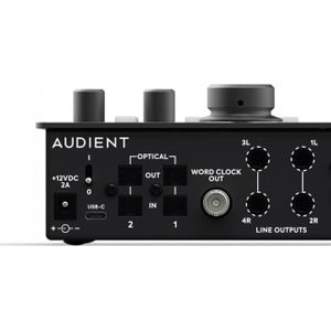 Audient iD44 MK II (Jack 6,3 mm, 3,5 mm), Audio-interface, Rood