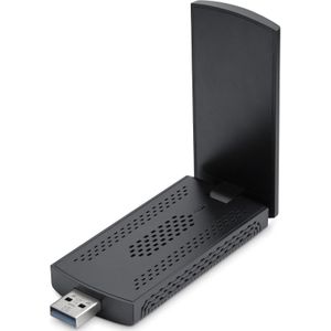 StarTech - Wi-Fi 6e USB Adapter - Zwart - Netwerkadapter