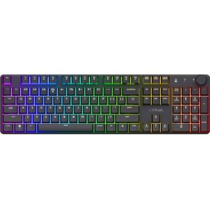Trust GXT 868 TORIX (IT, Draadloze), Toetsenbord, Zwart