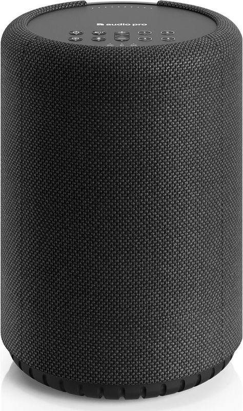 Audio Pro A10 MkII W (Bluetooth, Airplay 2, Chromecast, WiFi), Multiroom Audiosysteem, Zwart