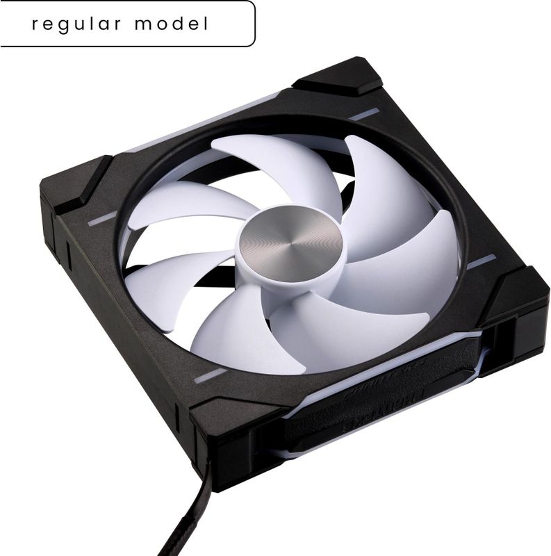 Phanteks - D30 PWM Regular Airflow - PC-Ventilator - Zwart - 140x140x30 mm