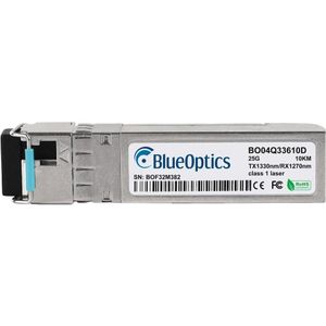 BlueOptics Bidi SFP28 Transceiver 25GBASE-BX-D 10KM industrial, Zendontvangers, Zilver