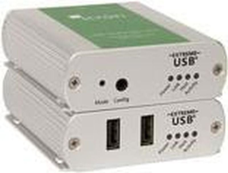 Ranger 2312 - USB 2.0 Extender - Tot 100 m - Dual-Port - Plug-and-Play