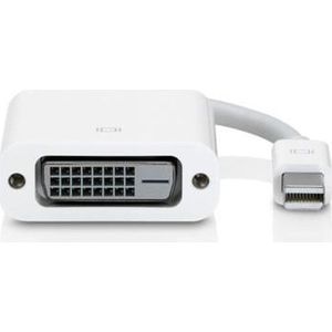 Apple Mini DisplayPort naar (DVI, 20 cm), Data + Video Adapter, Wit