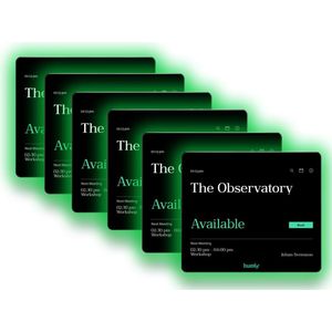 Humly HUM1002 (1024 x 768 pixels), Digitale bewegwijzering, Zwart