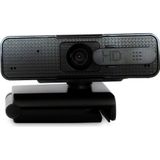 Wemiss CM-A1 Stream Series Autofocus Full HD Webcam met 1/3" CMOS Sensor zwart (2.10 Mpx), Webcam, Zwart