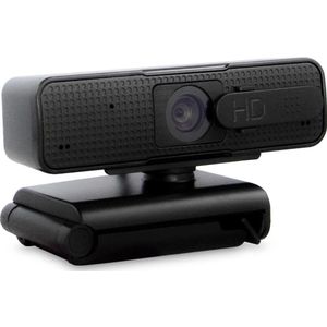 Wemiss - CM-A1 - Webcam - Zwart - Full HD 2,1 Mpx, Autofocus, USB-verbinding, Ingebouwde Microfoon