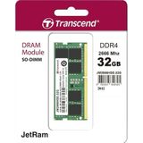 Transcend - JetRam - Geheugenmodule - 32 GB - 2 x 8 GB - DDR4 2666 MHz