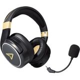 Pixminds Steelplay Bluetooth koptelefoon (Draadloze, Bedraad), Gaming headset, Goud, Zwart
