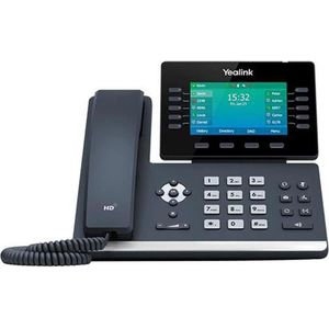 Yealink SIP-T54W IP phone Black Wired, Telefoon, Zwart