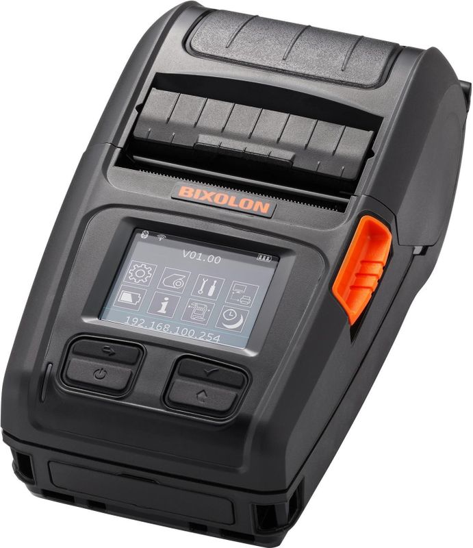 Bixolon XM7-20 - Labelprinter - Zwart - Bluetooth - 203 dpi - Mobiel