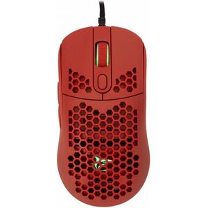 White Shark GAMING MOUSE GM-5007 GALAHAD - 6.400 dpi - Rood